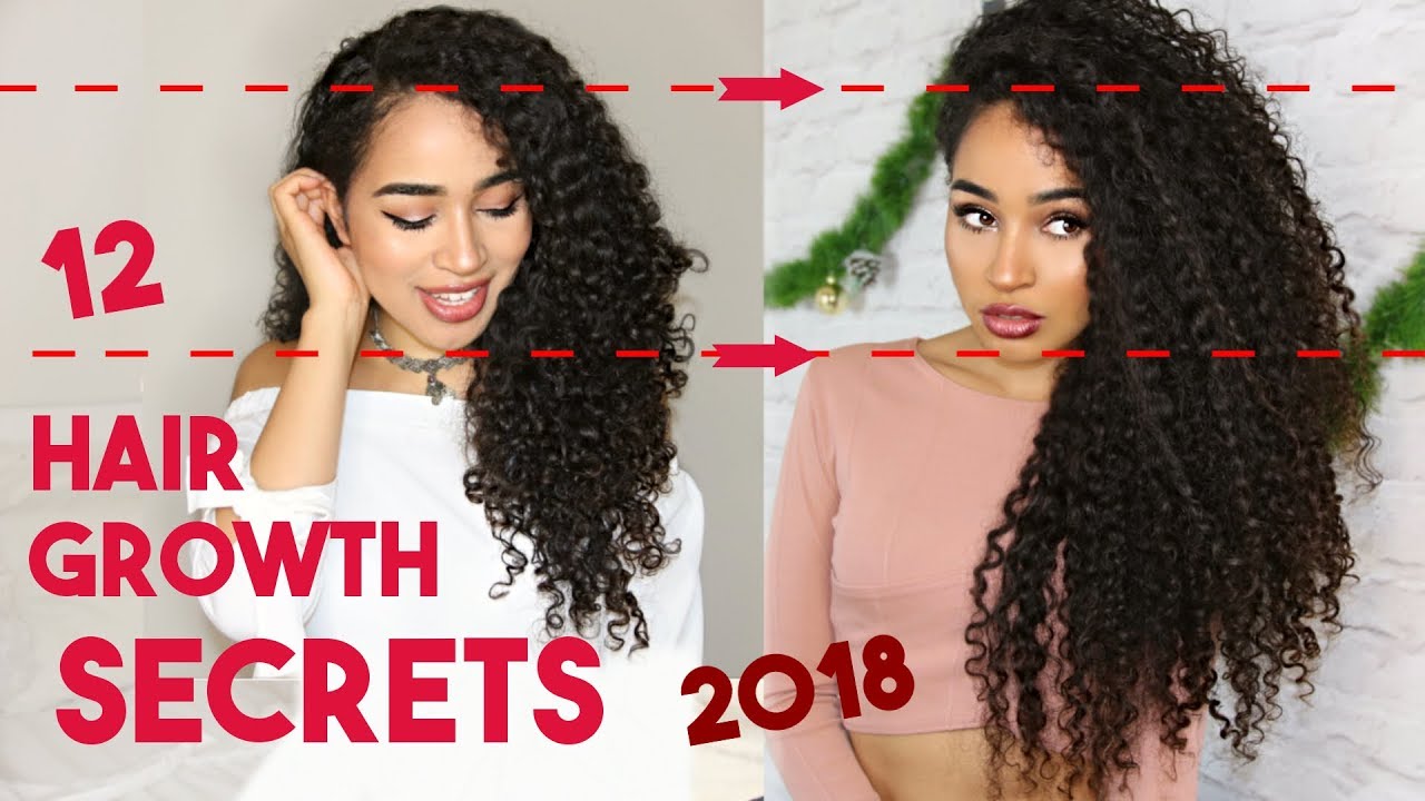 12 Top Hair Growth Secrets 2018 - How To Grow Long Curly Hair By Lana Summer - Youtube
