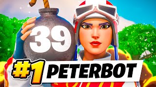 WORLD RECORD 39 KILL WIN SOLO VICTORY CASH CUP FINALS | Peterbot
