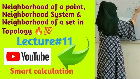 Neighborhood of a point in Topology| Neighborhood System | Neighborhood of set in Topology |