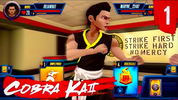 COBRA KAI: Card Fighter - GAMEPLAY Walkthrough! | PART 1 (iOS, Android)