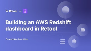 Building an AWS Redshift dashboard in Retool