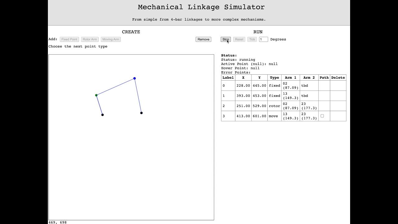 Mechanical Linkages Simulator How To YouTube