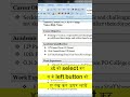 Ms Word Short Trick|| Text Drag And Drop||How To Shift Data In MS WORD|| MOVE CONTENT in ms word