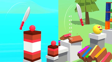 Slice It All - SHARP KNİFE! Gameplay All levels Android, ios
