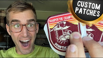 ★★★★★ Final result: My custom design embroidered patches (iron-on) - Custom Patches on Amazon Promo