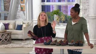Clarks Artisan Nubuck Leather Slip-On Shoes - Daelyn Hill on QVC