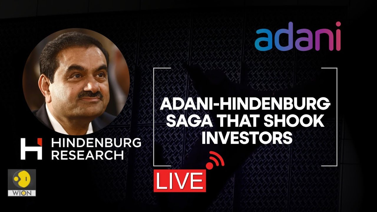 Adani-Hindenburg Saga Live: What’s behind the fall of India’s Mogul Gautam Adani | WION Live