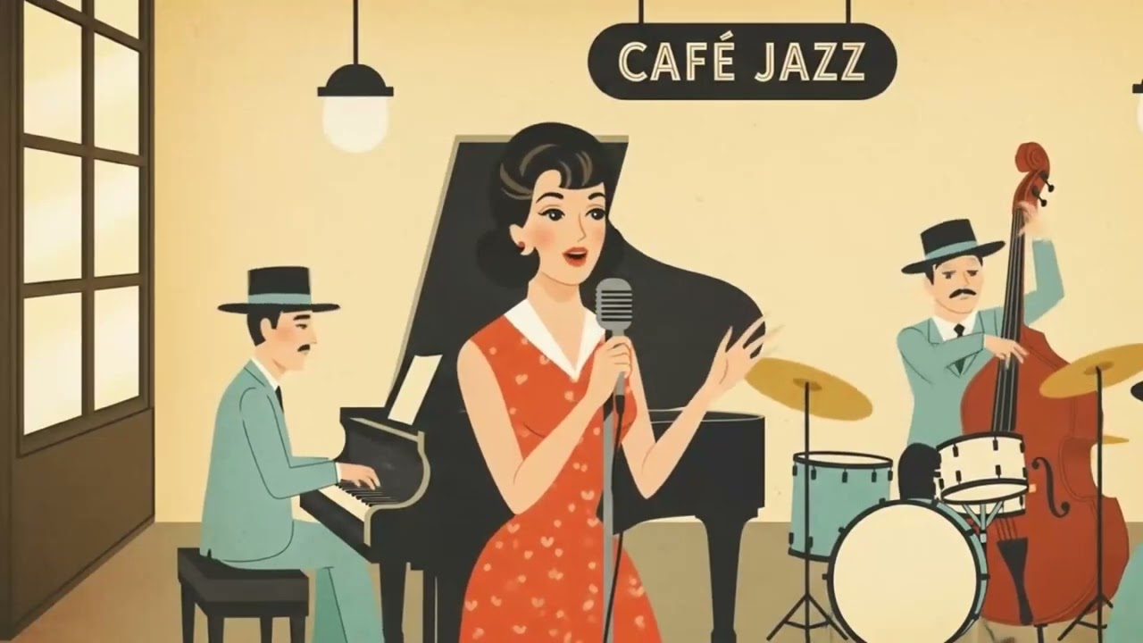 First Light Jazz | Vintage Morning in a Jazz Cafe 🎷 Warm Female Vocals & Piano Trio