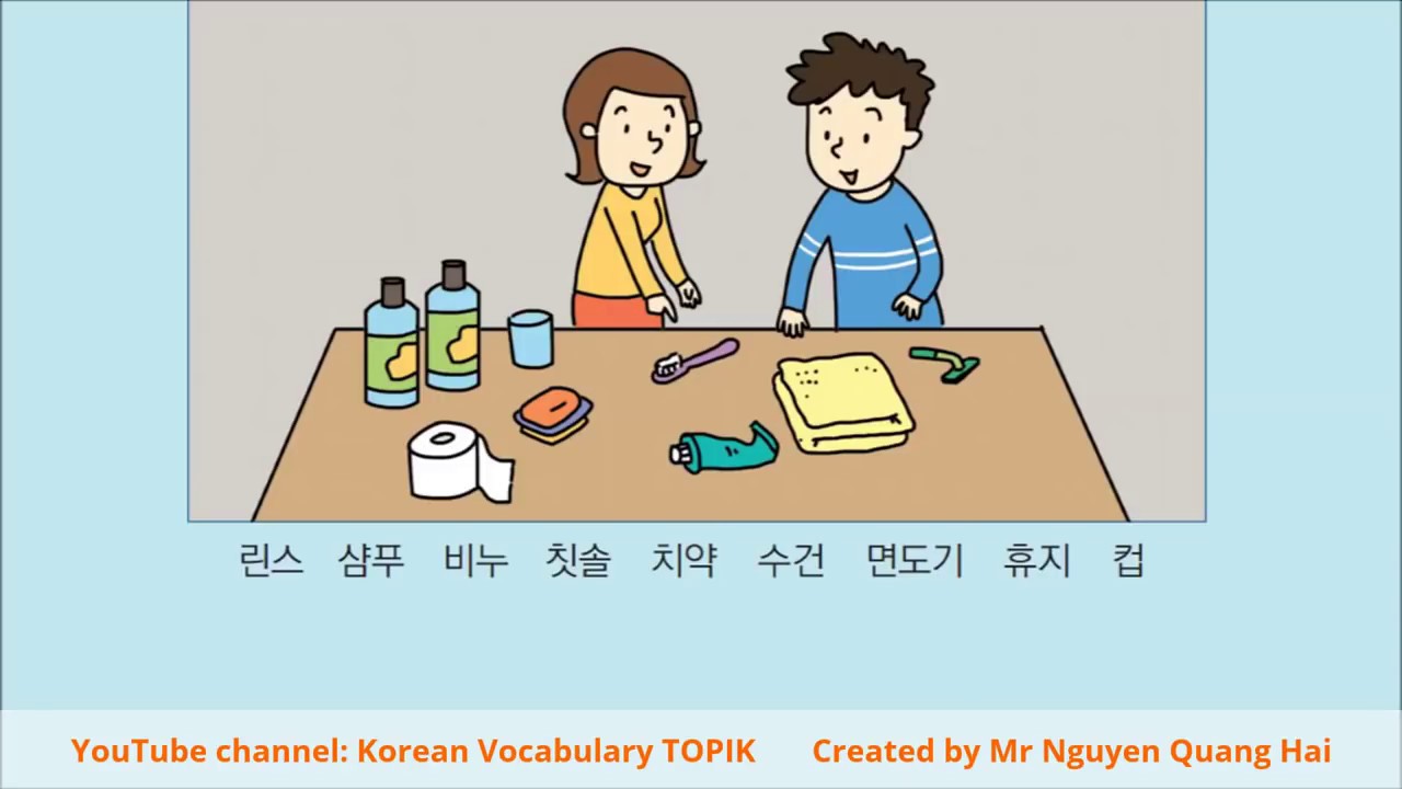 Học tiếng hàn qua hình ảnh | Từ vựng tiếng Hàn qua hình ảnh   Part 12345 Sưu Tấm   Nối lại thành 1 Up lên lại