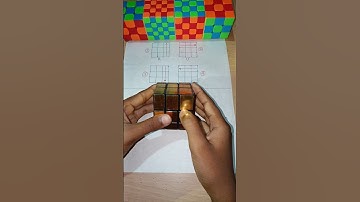 cube solving trick (part 91)#cubesolving #cubing #shorts #viral #trending #kingkrcubing