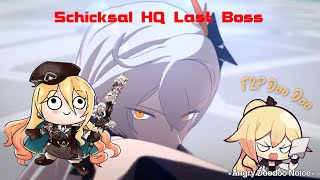 [Honkai Impact 3] F2P BK:E ft. Potato Captain vs HoV (Schicksal HQ Last Boss)