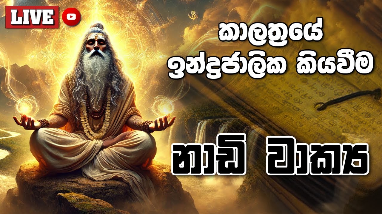 කාලත්‍රයේ ඉන්ද්‍රජාලික කියවීම නාඩි වාක්‍ය