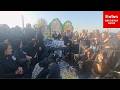 Iranians Hold Ceremonies Honoring Those Who Lost Their Lives During Demonstrations Against Gov't