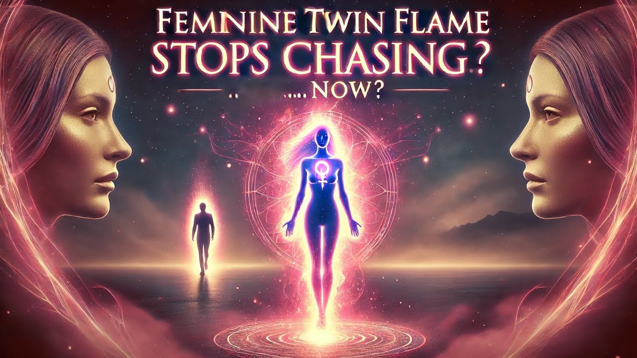10 Signs: The Feminine Twin Flame Stops Chasing in 2025 - YouTube