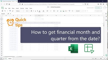 How to get fiscal quarter or fiscal month in MS Excel and Zoho Sheets | Do it the right way