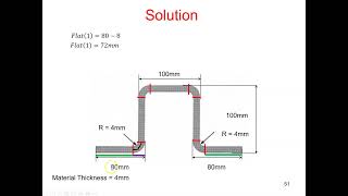 Calculating Bend Allowance and Setback Example by Roddy Mc Namee 36,173 views 1 year ago 3 minutes, 7 seconds