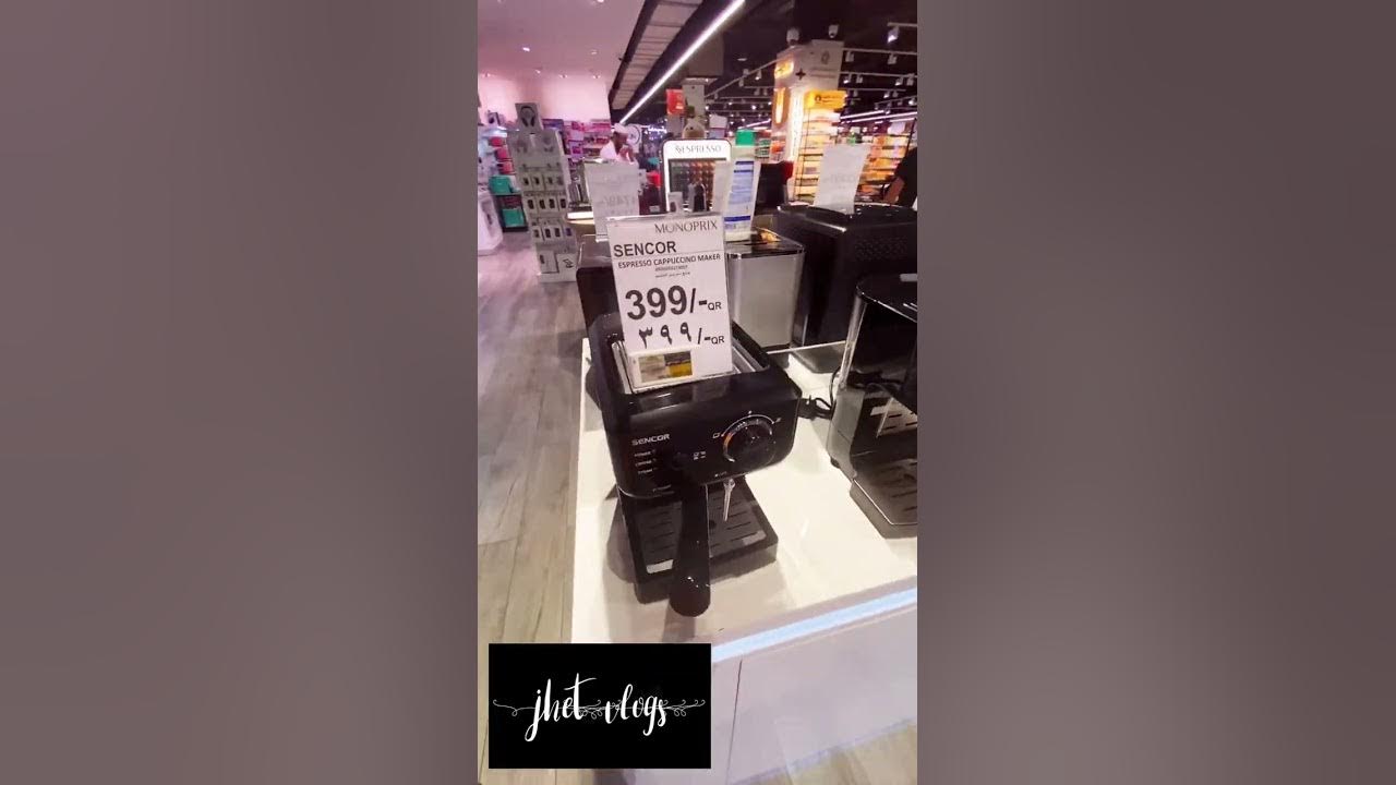 Coffee Maker Available in Monoprix Doha Qatar I Vlog129 YouTube