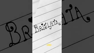B#se beautiful unique baby girl name# cursive letter# handwriting