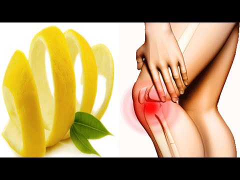 Lemon Peel Can Save You From Chronic Joint Pain!