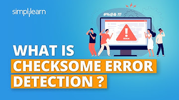 What Is Checksum Error Detection? | What Is Checksum And How It Works? | Simplilearn