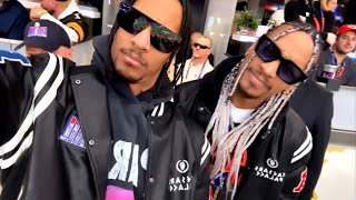 Les Twins at Superbowl LVIII Chiefs vs 49ers | Las Vegas 2024 @OfficialLesTwins