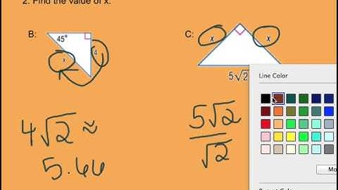 Unit 6 Notes 3  Special Right Triangles
