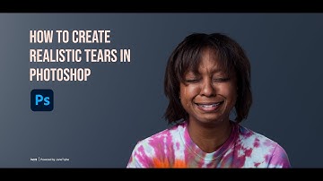 how to create realistic tears in Photoshop