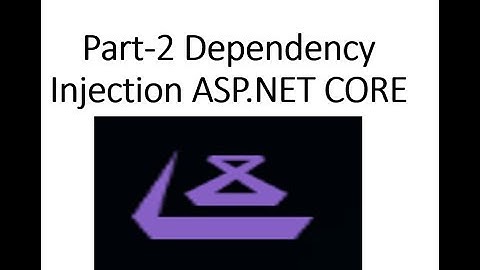 CRUD Operation using Dependency Injection in ASP.NET Core Part-2
