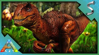 OUR FIRST HYBRID DINO! TAMING A CARNORAPTOR! - Ark: Jurassic Park [E22]