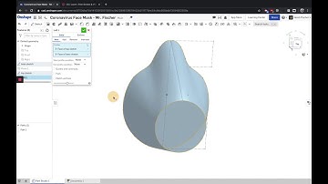 3D Printed Coronavirus Face Mask Model in Onshape - Part 1