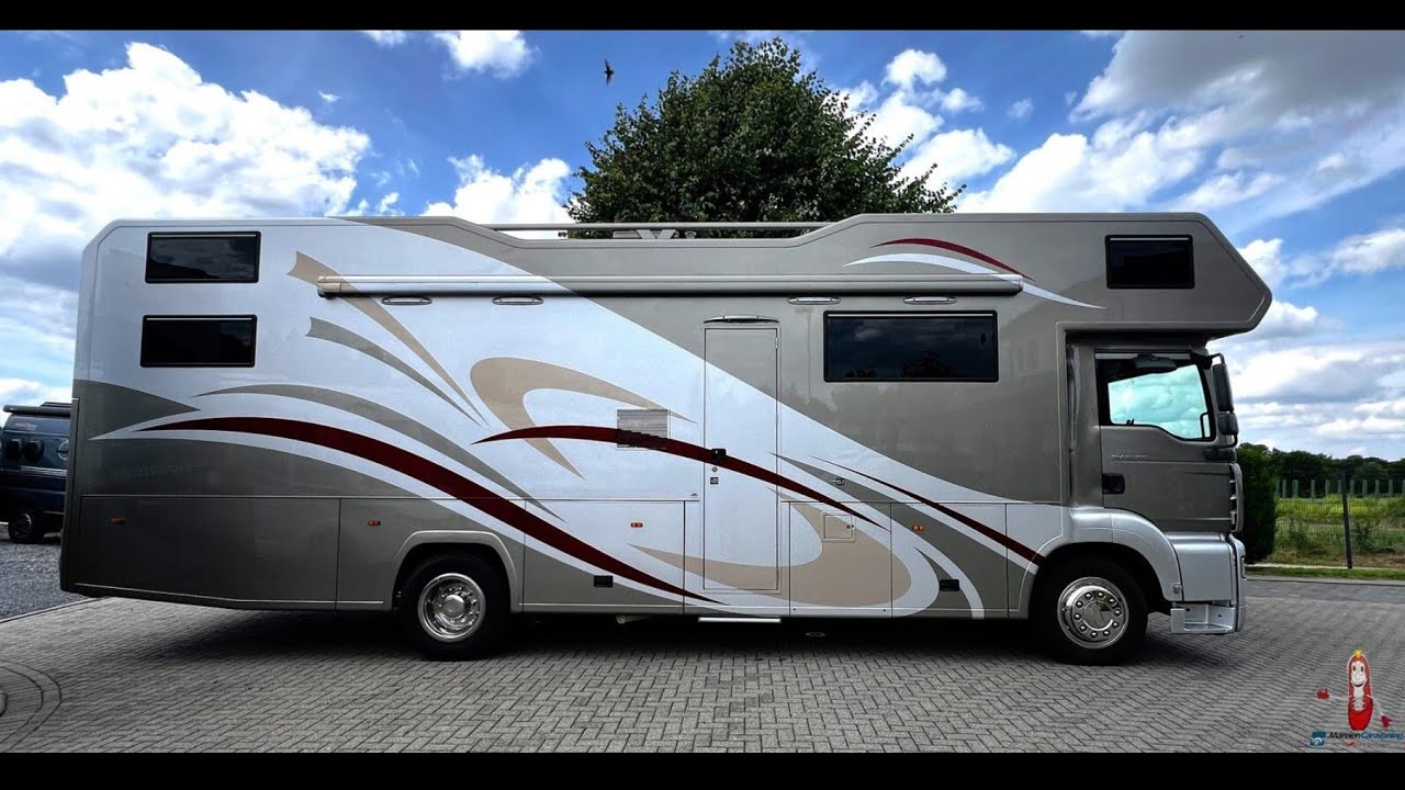 10,6m WOHNMOBIL VARIO MOBIL RUNDSITZGRUPPE sucht neues Zuhause 6 Schlafplätze + PKW Garage