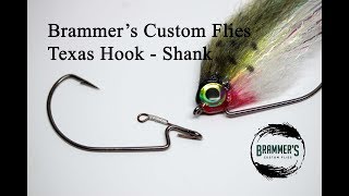 : Fly Tying: Brammer's Custom Texas Hook - Shank for Weedless Baitfish Patterns