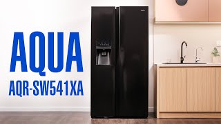 Trên tay Tủ lạnh Side by side AQUA AQR SW541XA
