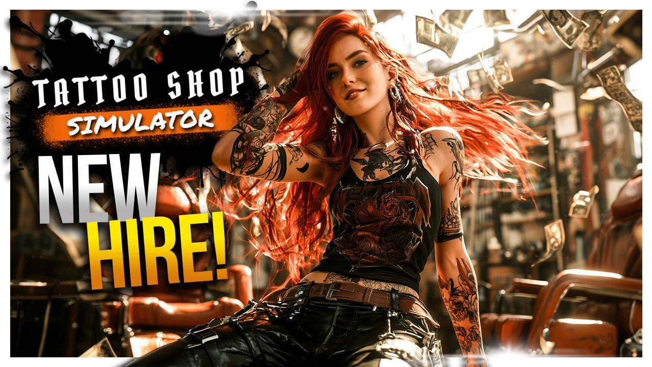Hiring an Employee Helps Me Buy a HOTEL | Tattoo Shop Simulator