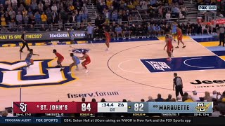 St John's vs Marquette WILD Ending | 2025 College Basketball