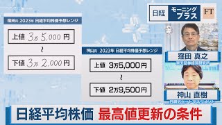 日経平均株価 最高値更新の条件【日経モープラFT】（2023年6月16日）