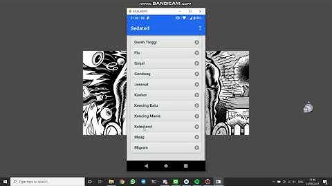 Progress 2 Sedated:Aplikasi Informasi Kesehatan dan Pengobatan Herbal | Android Studio