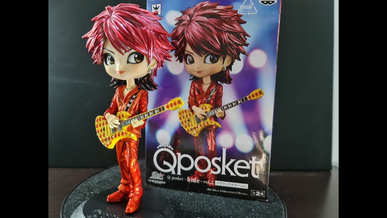REVIEW: Q POSKET hide with spread beaver X JAPAN #hide matsumoto | K ...