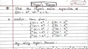 Taylor Series and Maclaurin Series - Calculus 2 || Taylor series expansion of Sinx ||Arya
