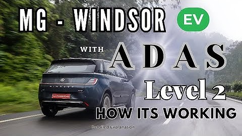🔥 MG Windsor ev with Adas, how to use it and how it