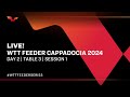 Live  t3  day 2  wtt feeder cappadocia 2024  session 1