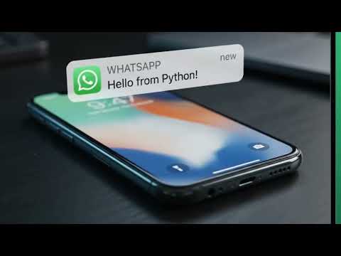 Python can send WhatsApp messages automatically 