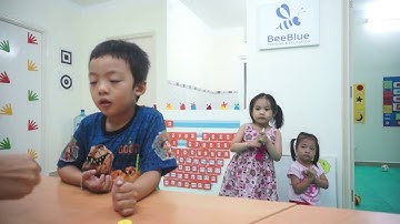 BeeBlue - Bé 4 tuổi - Học số với trò chơi Xúc Xắc và Cây Toán học