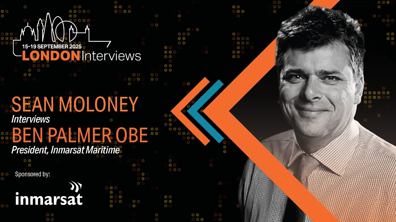 LISW25 Interview: Ben Palmer OBE, President, Inmarsat Maritime - YouTube