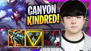 CANYON CRAZY GAME WITH KINDRED! - GEN Canyon Plays Kindred JUNGLE vs Graves! | Season 2023