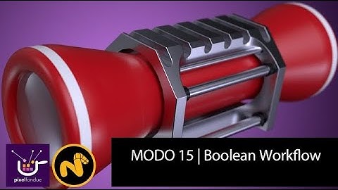 MODO 15 Boolean Workflow