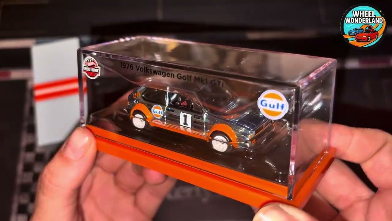 Hot Wheels RLC 1976 Volkswagen Golf Mk1 GTI Gulf Edition