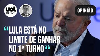 Lula está no limite de ganhar no primeiro turno, mostra pesquisa BTG/FSB, avalia Tales Faria