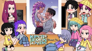 Kpop Demon Hunters React To Themselves Tiktoks Memes Huntrix & Saja Boys Gacha React Part-3