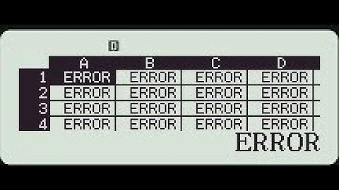 How to get (almost) every error on a Casio FX-991EX Calculator!
